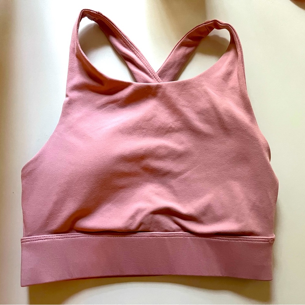 Fabletics pink xxs sports bra